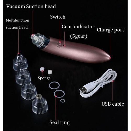 Blackhead Remover Face Acne Black Dot Pimple Electric Black head Vacuum Cleaner Pore Skin Care Tools Machine