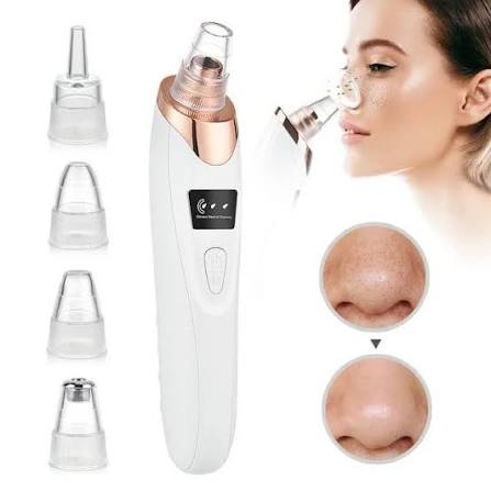 5in1 Blackhead Remover Machine Rechargeable | Face Vacuum Derma | Blackhead Removing Machine