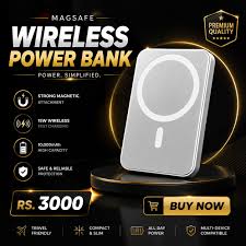 Apple Magsafe Wireless Power Bank For Iphone 10000mah Fast Charging - Portable Battery Charger Designed For Mobile Power Maintenance